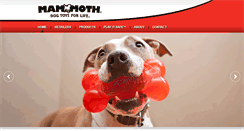 Desktop Screenshot of mammothpet.com